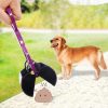 Random Color 1 Pc Durable Pet Supplies Accessories Pet Dog Poop Scooper Pickup Clip Yard Cleaning Shovel Tool #269717