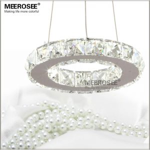 LED Crystal Chandelier Light for Aisle Porch Hallway Stairs Crystal Ring dining light wth LED Light Bulb 8 Watt 100% Guarantee