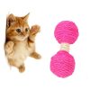 Cat Sisal Hemp Dumbbell Pet Scratch Chew Teaser Toy For Cat Pet Supplies