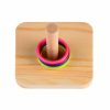 Plastic Ring Pet Supplies Bird Chew Toy Parrot Wooden Intelligence Training