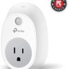 Kasa Smart Plug by TP-Link, Smart Home WiFi Outlet works with Alexa, Echo, Google Home & IFTTT, No Hub Required, Remote Control, 15 Amp, UL Certified, 1-Pack (HS100)