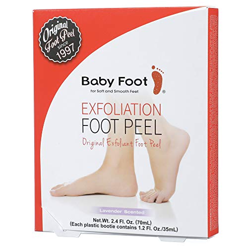 Baby Foot - Original Exfoliant Foot Peel - 2.4 Fl. Oz. Lavender Scented Pair