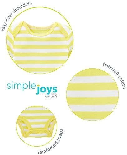 Simple Joys by Carter's Baby 6-Pack Short-Sleeve Bodysuit