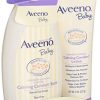 Aveeno Baby Calming Comfort Bath & Lotion Set, Baby Skin Care Products with Natural Oat Extract, Lavender & Vanilla, 2 Items