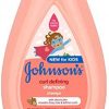 Johnson's Curl-Defining Tear-Free Kids' Shampoo with Shea Butter, 13.6 Fl. Oz