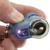 Carson MicroMini 20x LED Lighted Pocket Microscope with Built-In UV and LED Flashlight
