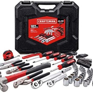 CRAFTSMAN Home Tool Kit / Mechanics Tools Kit, 102-Piece (CMMT99448)