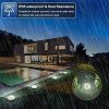 ZGWJ Solar Ground Lights,8 LED Disk Lights Upgraded Outdoor Garden Lights Landscape Lights for Lawn Pathway Yard Deck Patio Walkway,8 Pack White