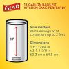 Glad Tall Kitchen Drawstring Trash Bag - 13 Gallon