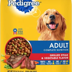Pedigree Adult Dry Dog Food, Chicken & Steak