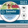 Bayer Animal Health Seresto Flea and Tick Collar for Dogs, 8-Month Tick and Flea Control for Dogs