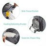 Diaper Bag Backpack for Baby Care, Multi Function Waterproof Insulated and Cooler Tote Travel Backpack with 11 Spacious Pockets (Adjustable Straps, Nappy Bag, Tissue Pocket)