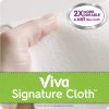 Viva Signature Cloth TaskSize Paper Towels, Soft & Strong Kitchen Paper Towels, White, 2 Packs of 6 Family Rolls (12 Family Rolls = 30 Regular Rolls)